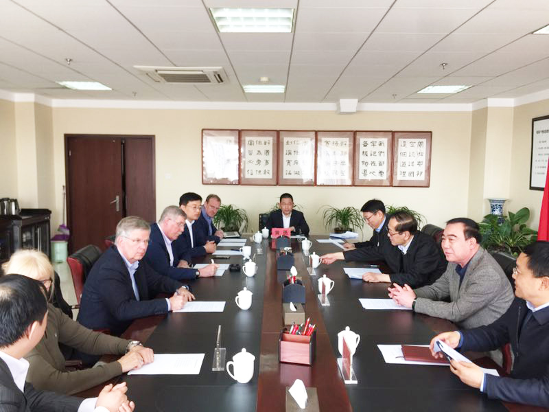 德國AG公司考察團(tuán)一行來我區(qū)考察農(nóng)業(yè)投資合作事宜