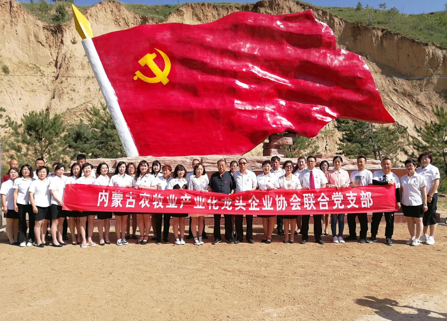 內(nèi)蒙古農(nóng)牧業(yè)產(chǎn)業(yè)化龍頭企業(yè)協(xié)會(huì)走進(jìn)石人灣村開展“辦實(shí)事、解難題，送溫暖，傳黨恩”公益活動(dòng)